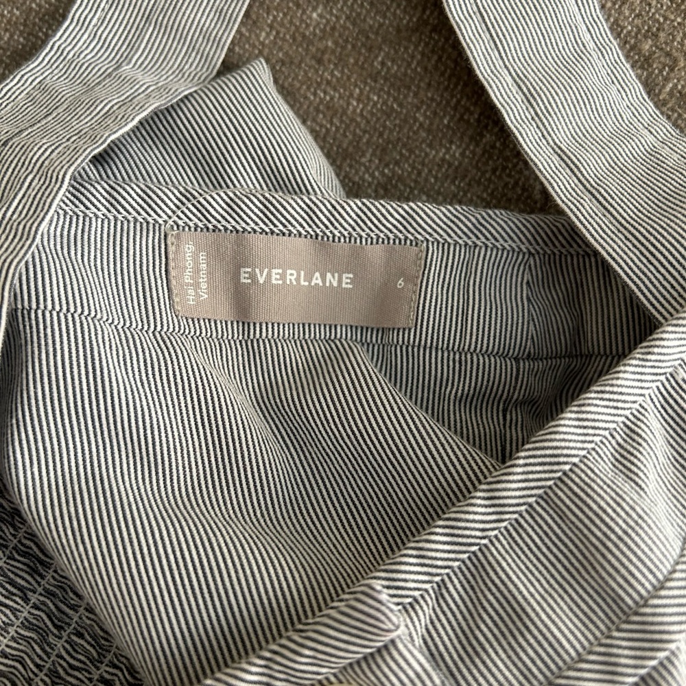 Everlane Cotton Weave Picnic Dress - size 6 - Picture 8 of 15